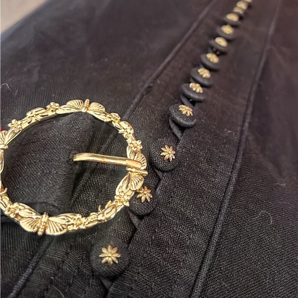 Linen Zimmermann Long Sleeve Midi Dress - Picture 9 of 12